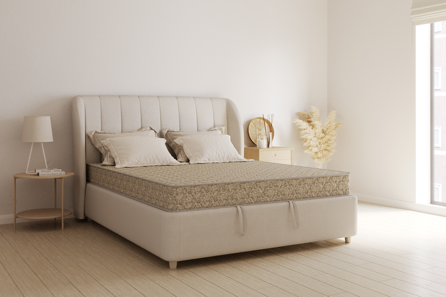 Interior visualization of a mattress