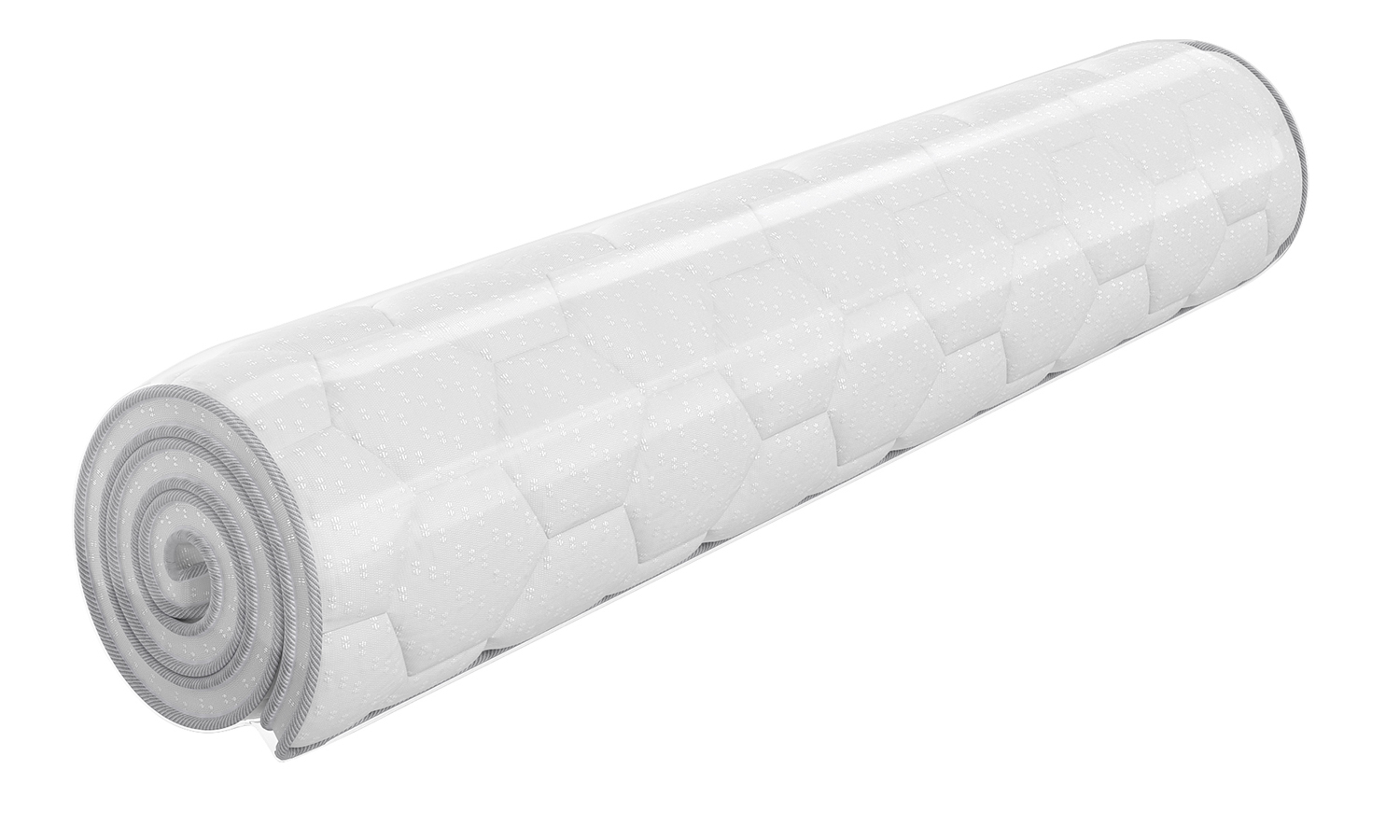 Visualization of the Basic mattress in a roll