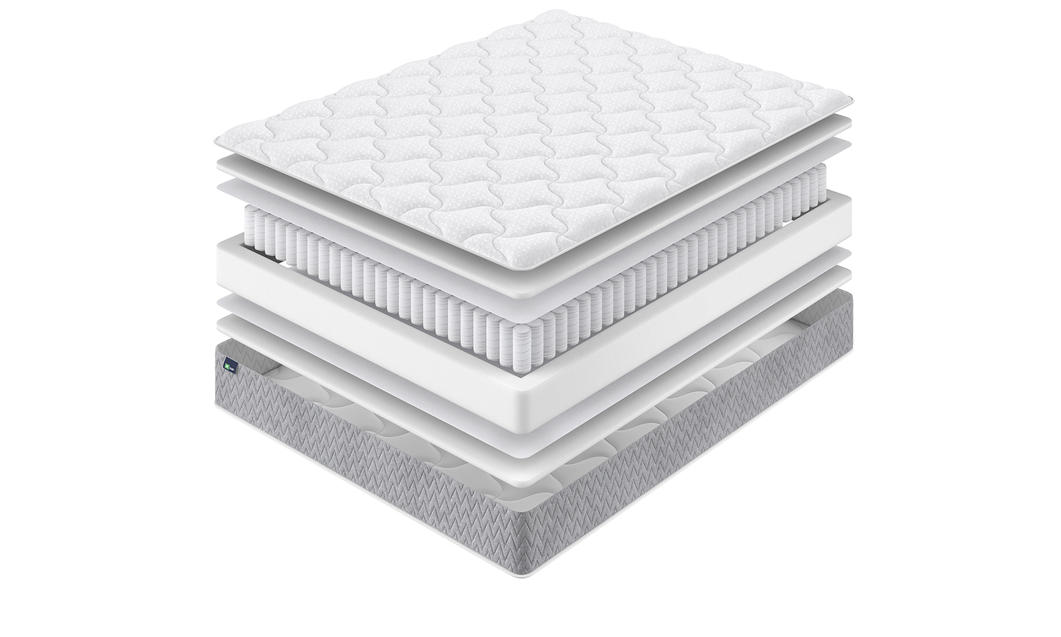 Visualization of the Optima Foam mattress in section