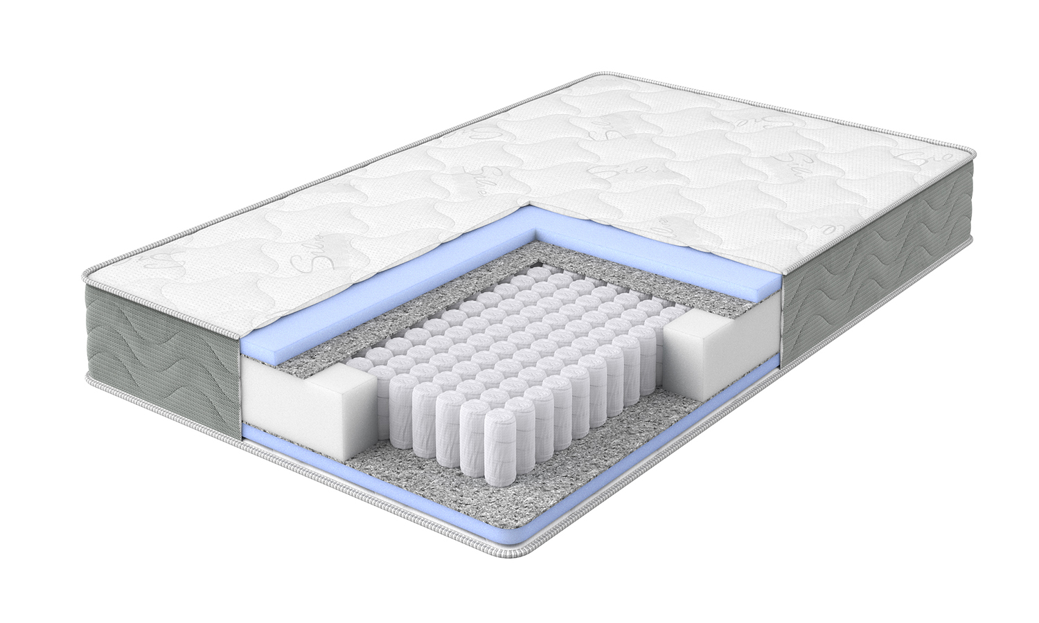 Visualization of the Silver Waves mattress