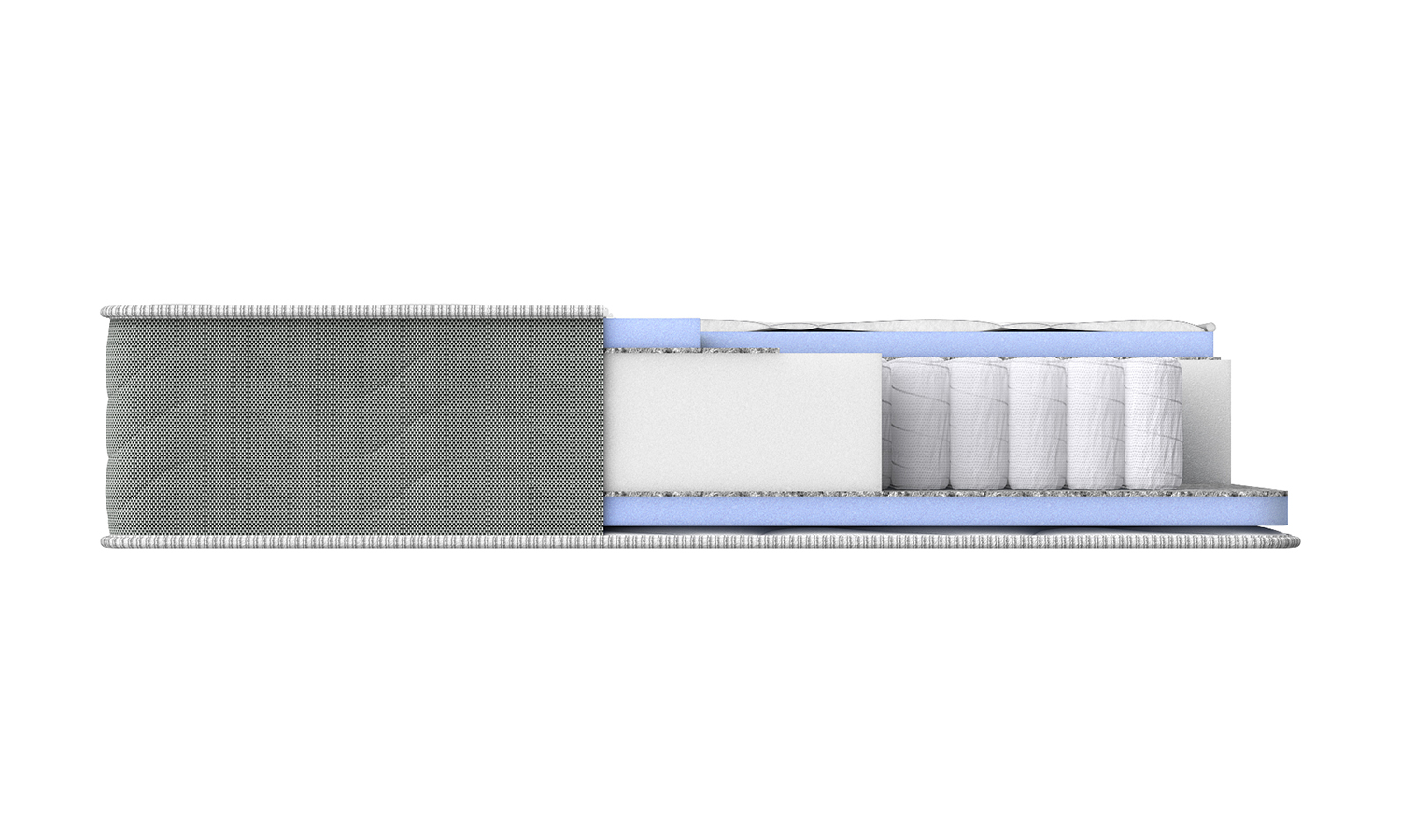 Visualization of the Silver Waves mattress