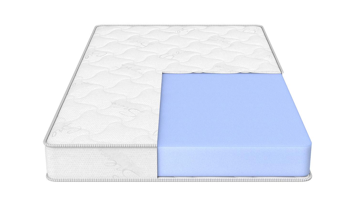 Visualization of the Silver Foam mattress