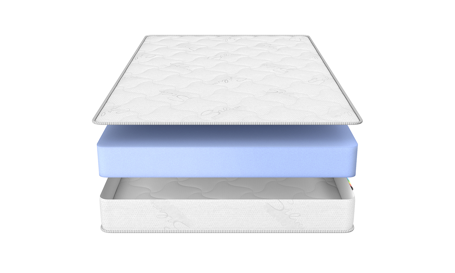 Visualization of the Silver Foam mattress