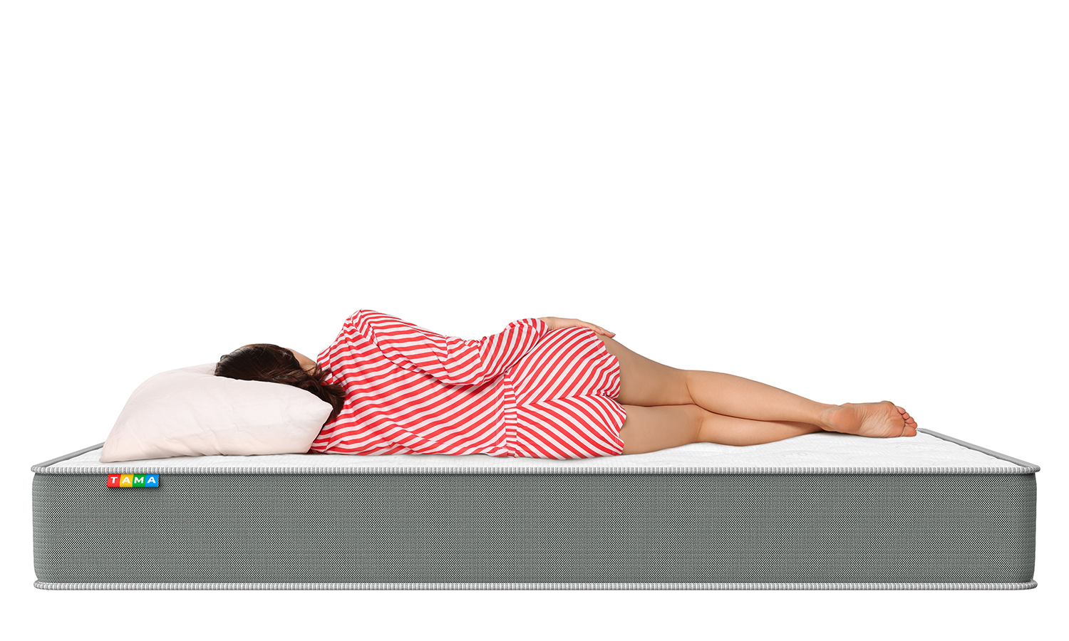 Girl on the Silver Flat Mattress