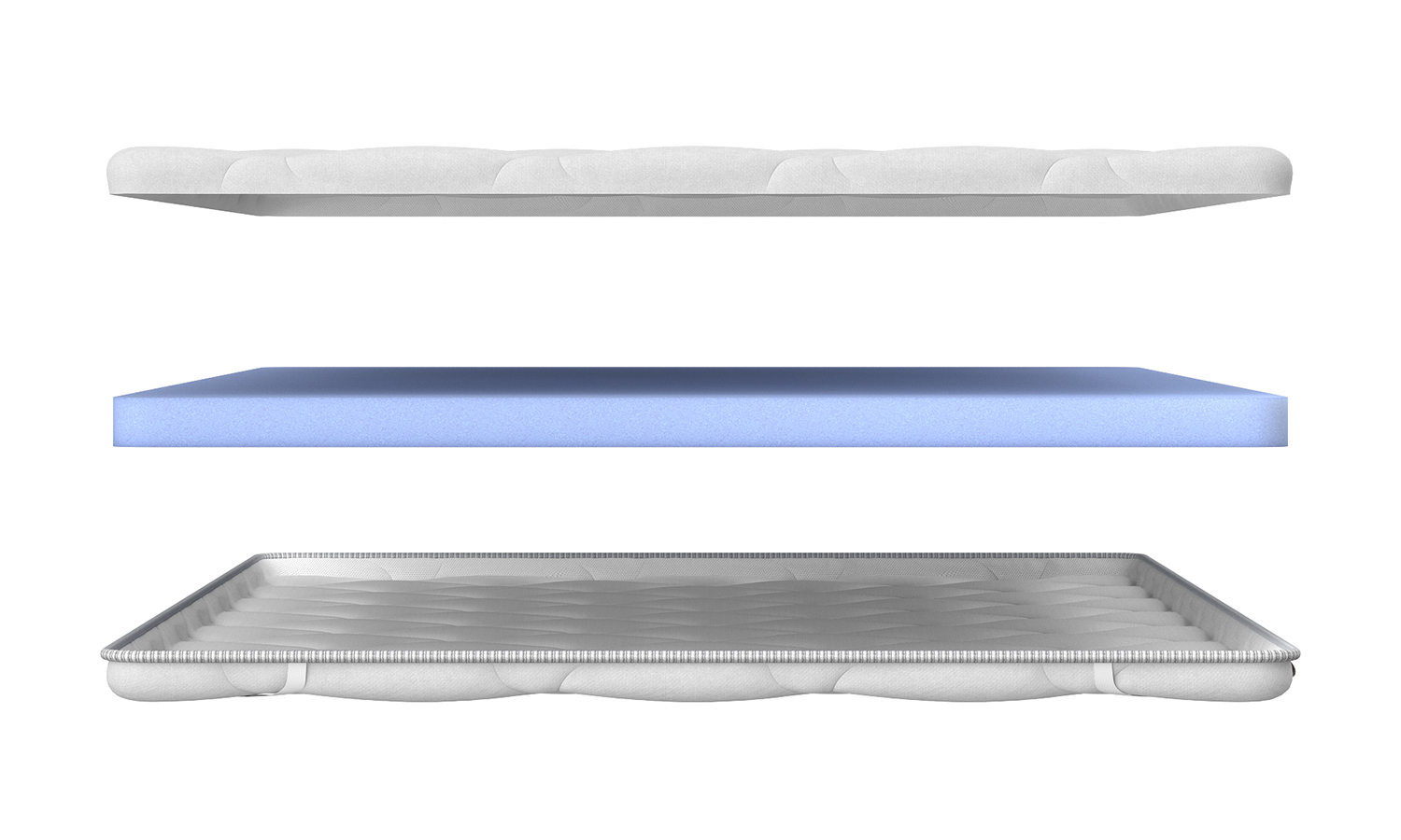 Visualization of the topper in the Silver case