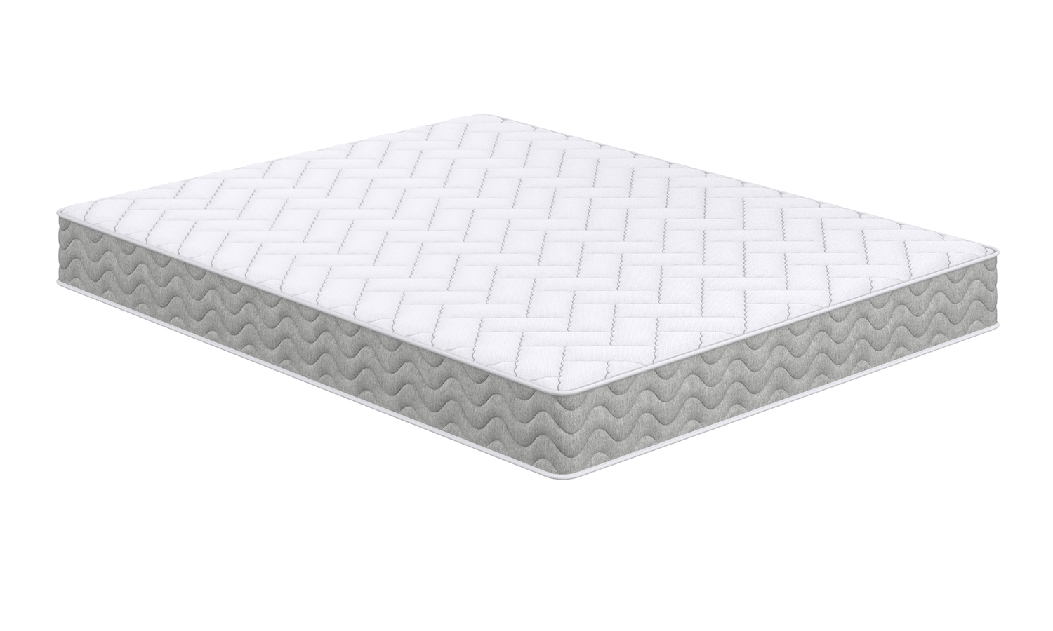 Visualization of Economy mattress closed in Teak fabric