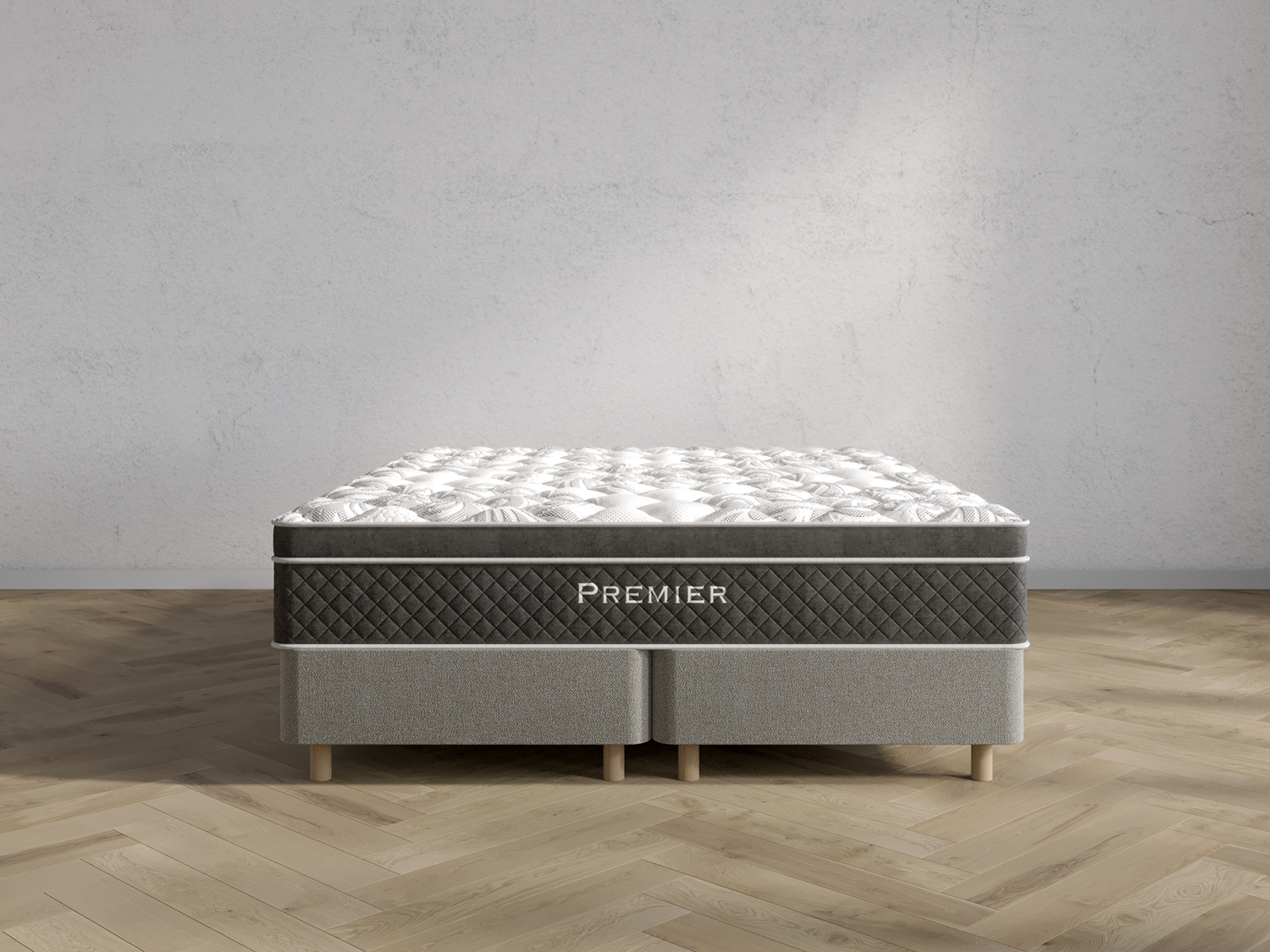 Interior visualization of the Premier mattress by Sonum
