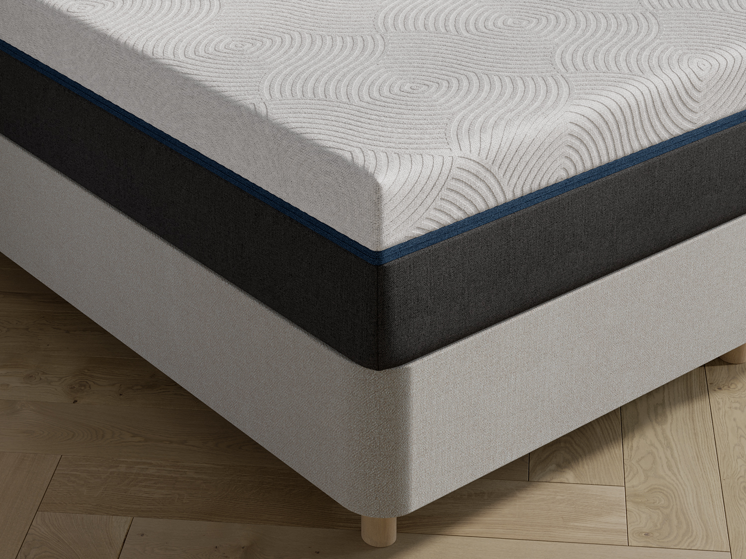 Interior visualization of the Prime mattress by Sonum